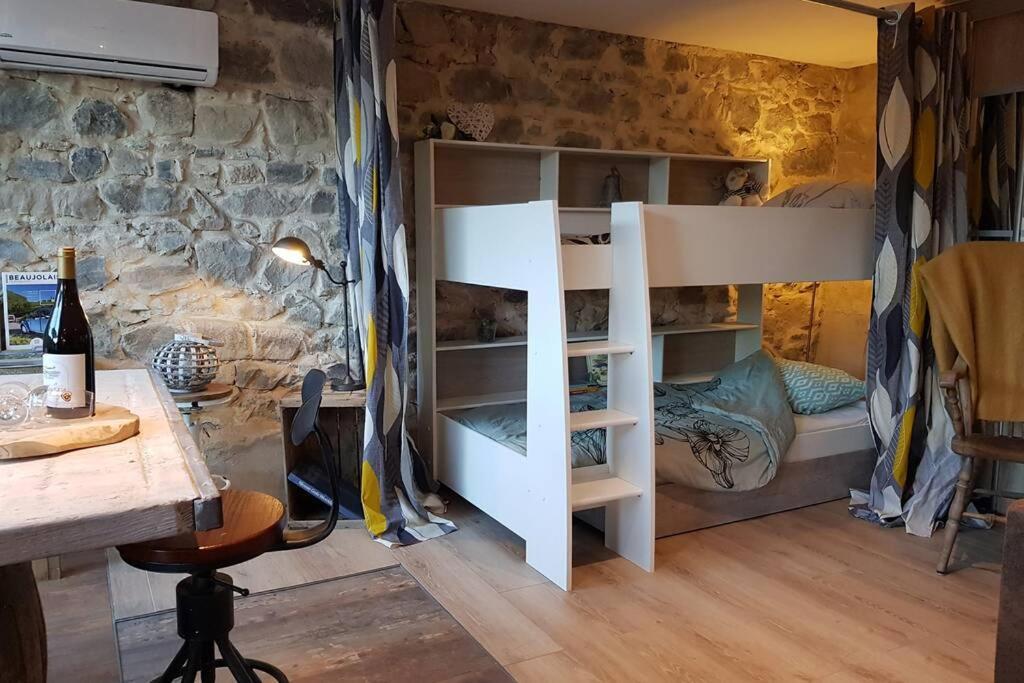 L'Idyllique - Studio Prive Sous Maison Saint-Didier-sur-Beaujeu Εξωτερικό φωτογραφία