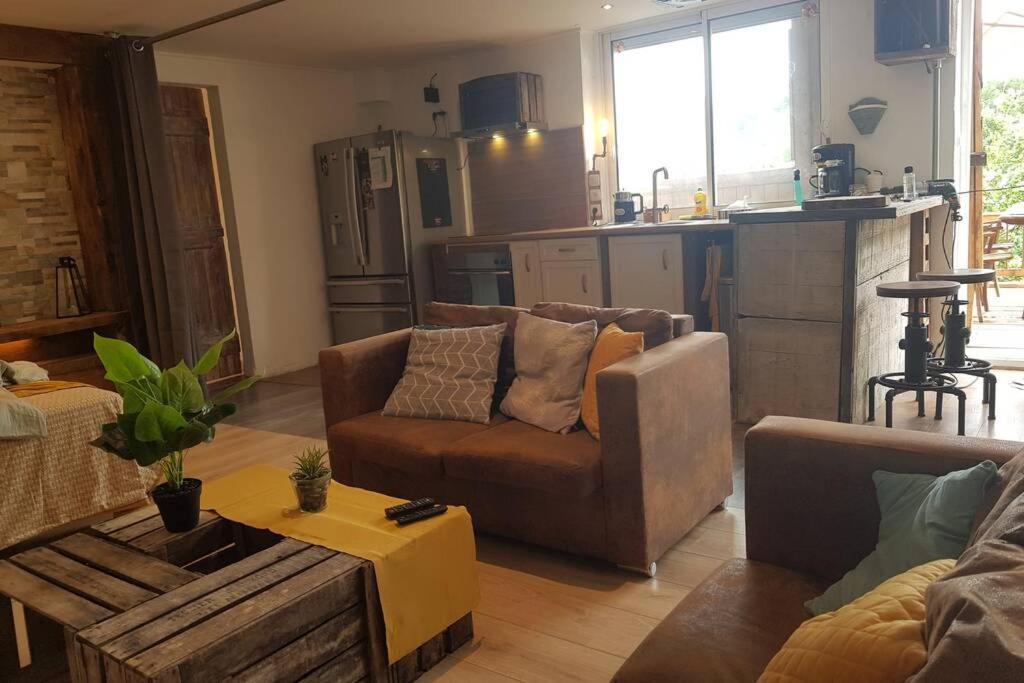 L'Idyllique - Studio Prive Sous Maison Saint-Didier-sur-Beaujeu Εξωτερικό φωτογραφία