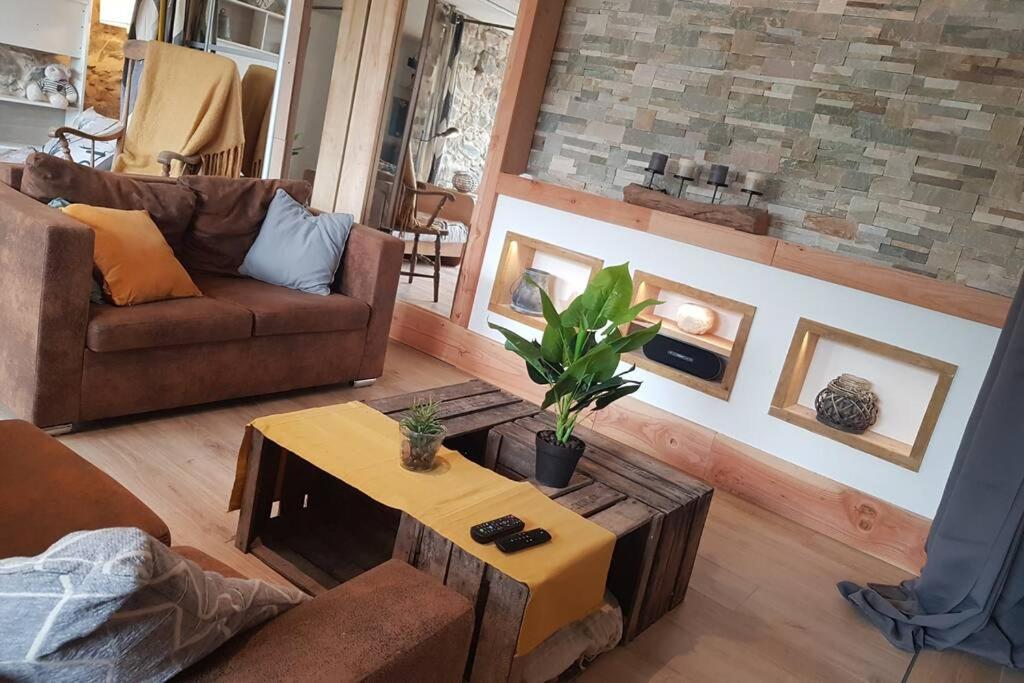 L'Idyllique - Studio Prive Sous Maison Saint-Didier-sur-Beaujeu Εξωτερικό φωτογραφία